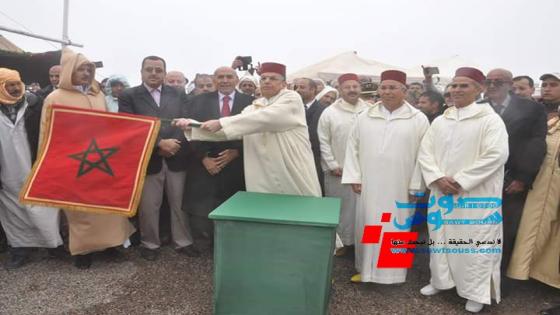 الحسين امزال عامل اقليم تارودانت يعطي انطلاقة عدد من المشاريع التنموية المهمة بجماعة أسايس (+الصور)