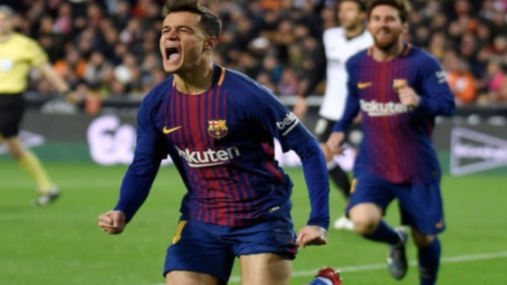 برشلونة يقهر بلنسيه بثنائية في عقر داره ويصعد لنهائي كأس ملك إسبانيا