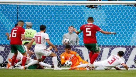 المنتخب المغربي ينهزم أمام نظيره الإيراني في الدقيقة 90