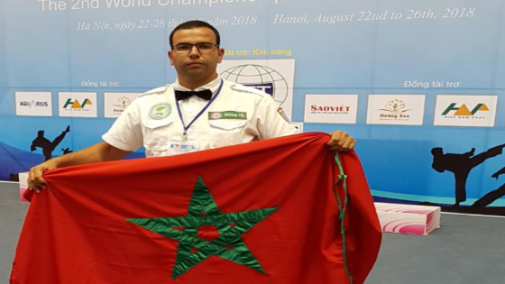الحكم الدولي يوسف اوالشيخ ابن سيدي بيبي يرفع راية المغرب عاليا بالفيتنام