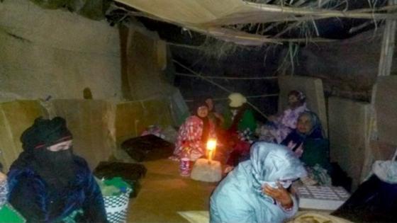 اشتوكة .. اعتصام عمال زراعيين رافضين للعطالة بايت عميرة .