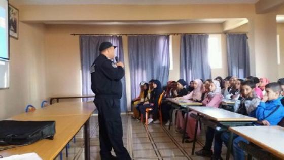 تيزنيت : ثانوية النور الاعدادية تحتضن حملة تحسيسية حول العنف المدرسي