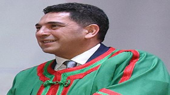 The Vice President, Shri M. Hamid Ansari being conferred an honoris causa degree by Mohammed V University, in Rabat, Morocco on June 01, 2016. .The Prime Minister of Morocco, Mr. Abdelilah Benkirane is also seen. .