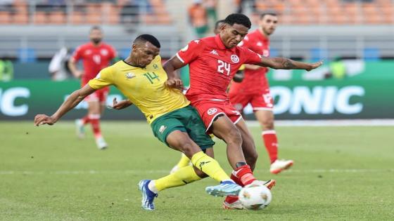 تونس تودع كأس أمم إفريقيا بعد التعادل مع جنوب إفريقيا .