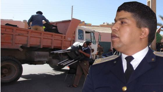 اشتوكة : القائد الممتاز ” الداودي ”يقود حملة لتحرير الملك العمومي بسيدي بيبي.