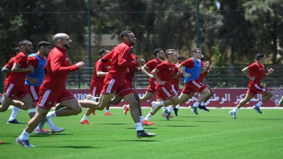 المنتخب يخوضون حصتين تدريبيتين استعدادا لـ “الكان” .