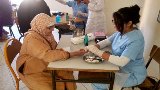 حملة طبية تُداوي مئات المعوزين بانشادن ضواحي اشتوكة‬.