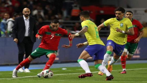 المغرب يؤكد تفوقه العالمي ويضيف البرازيل لقائمة ضحاياه وديا .