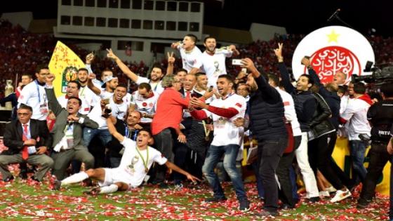 الوداد أفضل نادٍ في إفريقيا .. والمدرب عموتة خارج جوائز الـ”كاف”