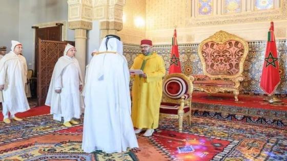 صاحب الجلالة يستقبل عددا من السفراء الأجانب