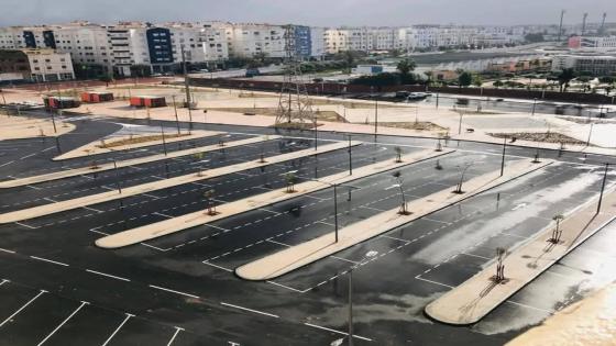 صورة علوية تكشف ملامح المحطة الجديدة “الإدريسي” لسيارات الأجرة بأكادير.