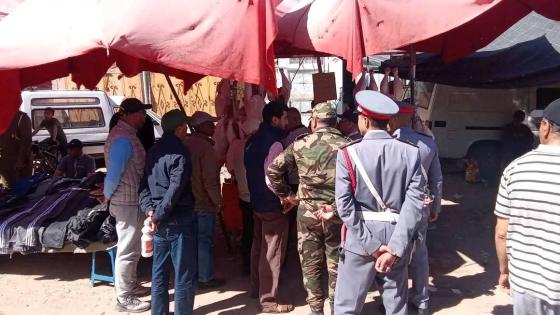 حجز لحوم فاسدة بسوق بلفاع في حملة لحماية صحة المواطنين.