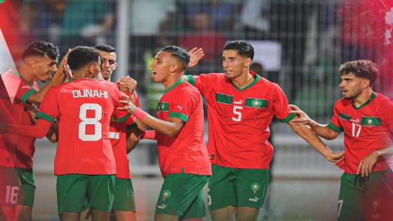 المنتخب المغربي يكتسحون منتخب إفريقيا الوسطى بخماسية في تصفيات “كان المغرب”.