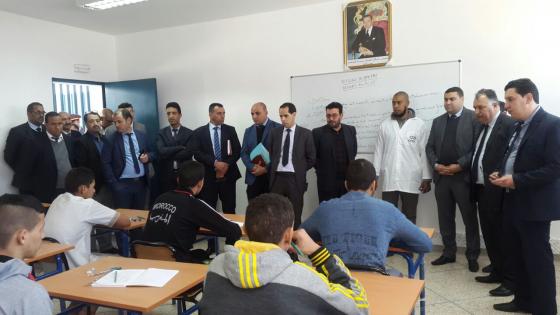 اللجنة الإقليمية لمراقبة السجون تزور المركب السجني أيت ملول 1 وأيت ملول 2