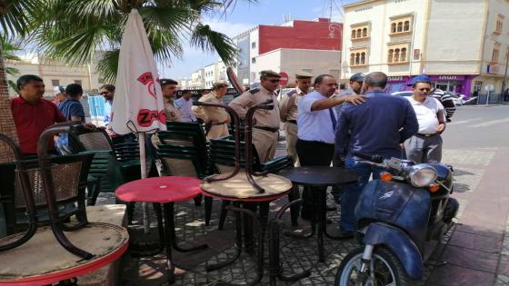السلطة المحلية تشن حملة واسعة على الملك العمومي بالدشيرة