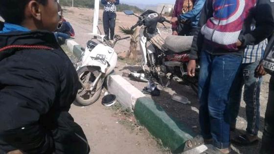 إصابة شخصين بجروح متفاوتة الخطورة في حادثة سير بأولاد تايمة .
