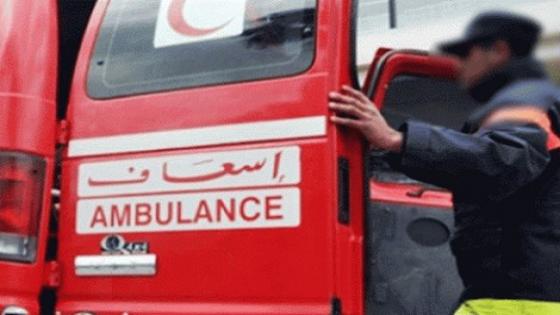 إصابة شخصين في حادث اصطدام بين دراجتين بأولاد تايمة .
