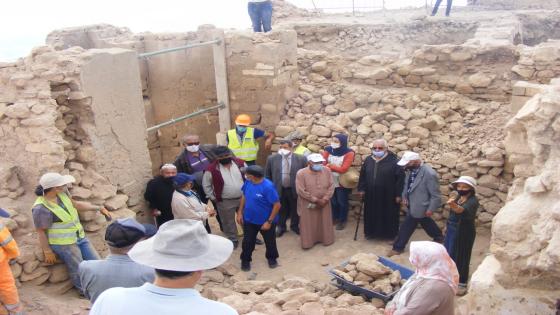 العثور على باب قصبة أكادير أوفلا يرجع تاريخه إلى عهد السعديين.