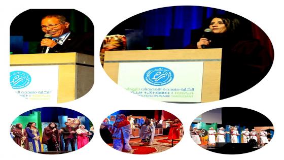 طلبة شعبة اللغات الأجنبية المطبقة بالكلية متعددة التخصصات بتارودانت ينظمون النسخة الثانية من حدث إحياء الموروث الثقافي اللامادي الأمازيغي