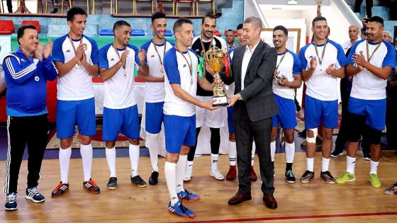 اكادير … فريق أمن الرباط يتوج بطلا لكرة القدم المصغرة .