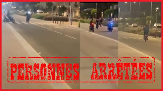اكادير . . مناورات استعراضية خطيرة في الشارع العام بواسطة الدراجات النارية