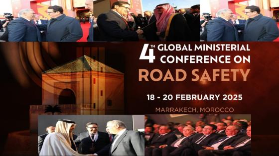 مراكش تحتضن الدورة الرابعة المؤتمر الدولي السلامة الطرقية