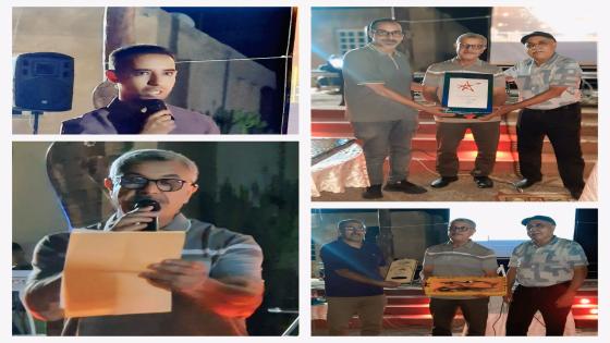 مدرسة مولاي زيدان بتارودانت تحتفي بالأستاذ عبد الرحمان الجناني المحال على التقاعد.