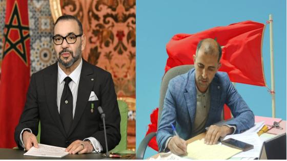 سيدي بوموسى : خالد اموالك في برقية تهنئة لجلالة الملك بمناسبة عيد العرش المجيد.