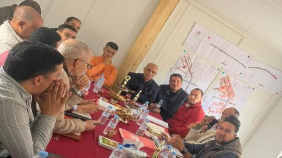 الأشغال متواصلة لتأهيل حي ترست ببيوكرى وتعزيز البنية التحتية الحضرية.