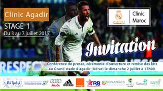أكادير تحتضن الدورة التكوينية للاعبين الصغار لمؤسسة ريال مدريد لكرة القدم