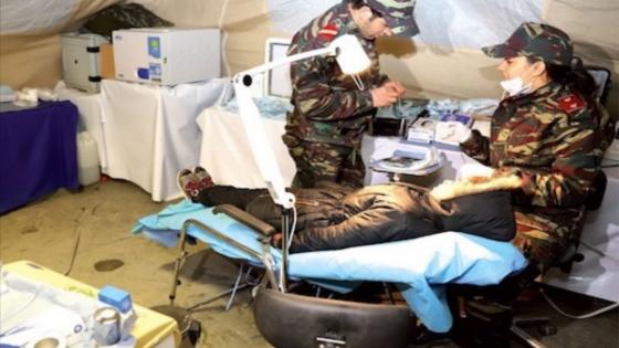 القوات المسلحة تقدم خدمات طبية بِطاطا وتندرارة.