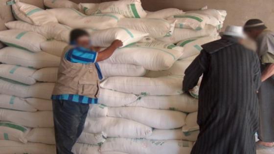تزنيت …حجز طنين و 875 كيلوغراما من الدقيق الفاسد
