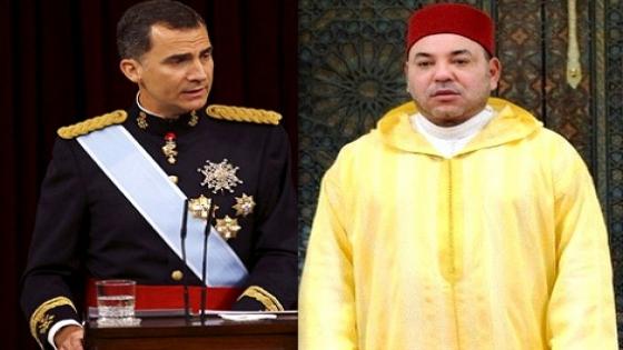 محمد السادس يعزي العاهل الاسباني فيليبي السادس إثر اعتداءات برشلونة الإرهابية