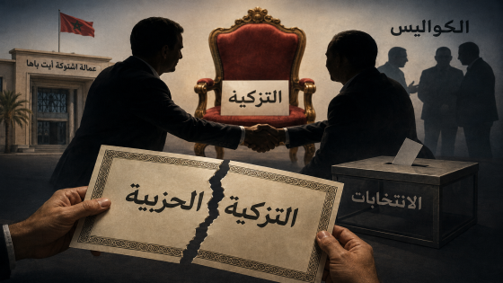 من طرائف السياسة في اشتوكة آيت باها.. عندما تتحول التزكية إلى عنوان لصراع عائلي.