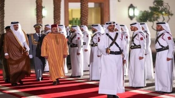 جولات الملك محمد السادس في الشوارع تنتزع إعجاب القطريين