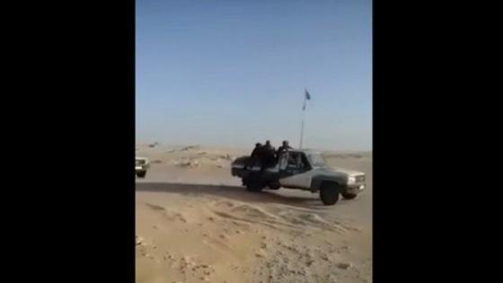 ميليشيات البوليساريو تصل الى الكركرات بعد انسحاب المغرب