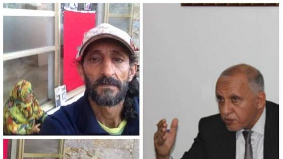 أكادير … بائع متجول يعتصم رفقة والدته أمام ” القصر البلدي ” والعمدة يتجاهلهم .