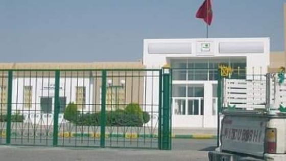 عناصر الأمن الخاص يفرضون سيطرتهم على المستشفى المحلي بأولاد تايمة .