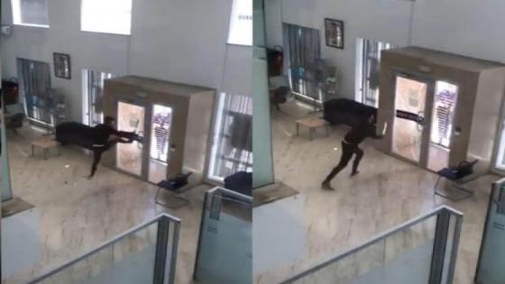 إدانة الشاب الذي حاول السطو على بنك في طنجة‎ !! .