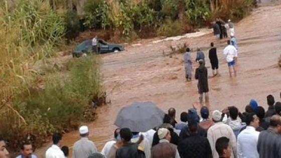 تافراوت : إنقاذ رئيسة جماعة قروية من الغرق في وادي