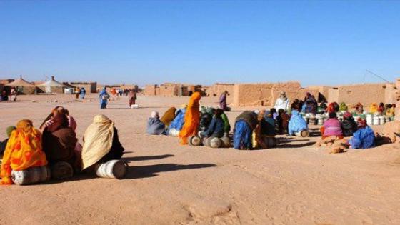 غضب في تندوف بعد تمارين ترأسها زعيم انفصاليي البوليساريو.